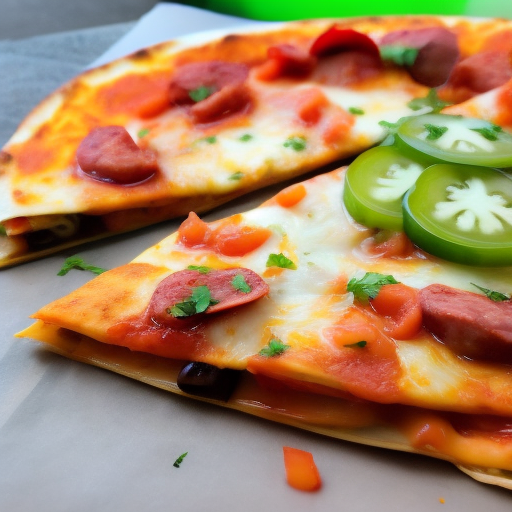 Quesadilla Pizza