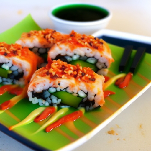 Rollin' with the Tides: A Spicy Tuna Sushi Roll Recipe