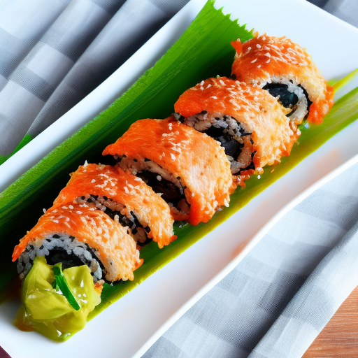 Rollin' with the Tides: A Spicy Tuna Sushi Roll Recipe