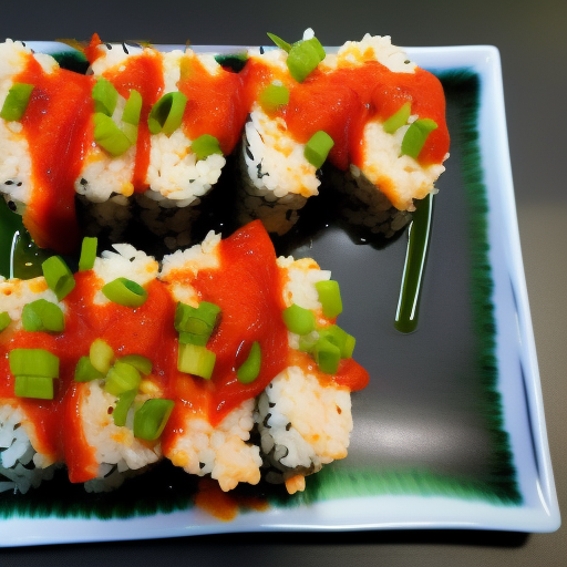 Rolling in Flavor: Spicy Tuna Sushi Roll