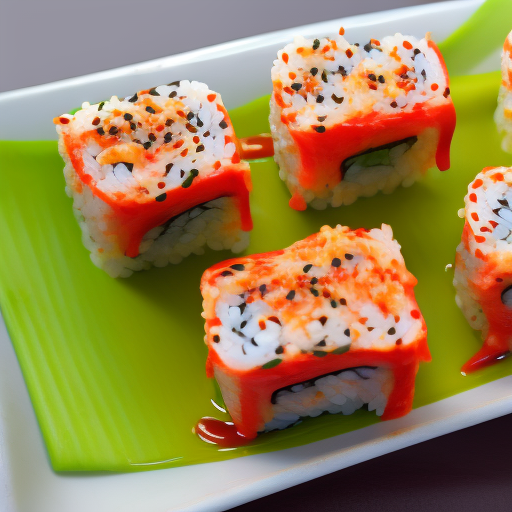 Rolling in Flavor: Spicy Tuna Sushi Roll