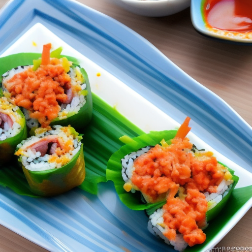 Rolling in Flavor: Spicy Tuna Sushi Rolls