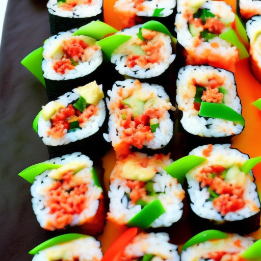 Rolling in the Flavor: Spicy Tuna Sushi Roll Recipe