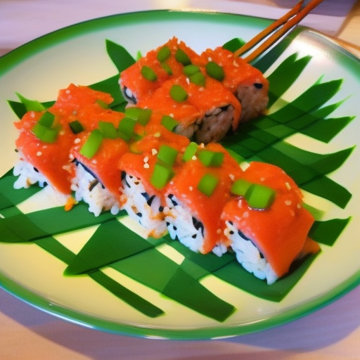 Rolling Waves of Deliciousness: A Spicy Tuna Sushi Recipe