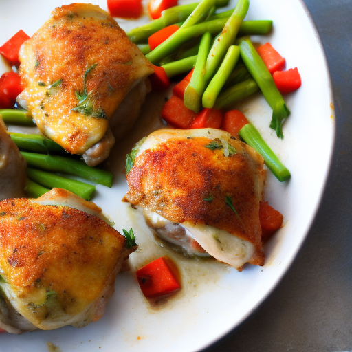 Savory Stuffed Chicken Thighs