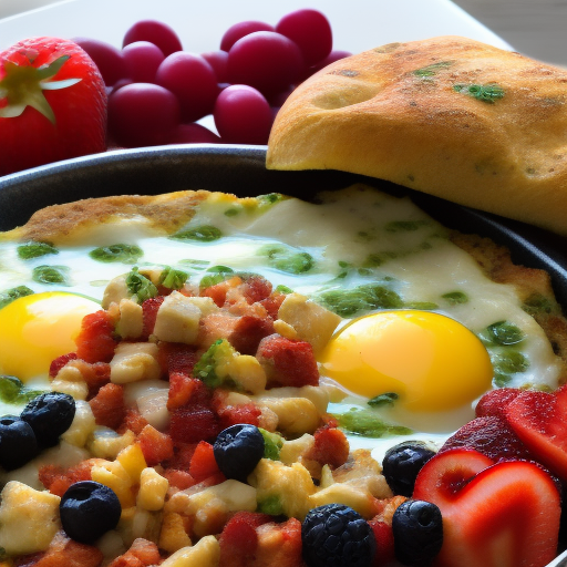 Sunrise Scramble: A Delicious Breakfast Delight