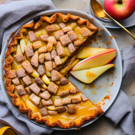 Sweet and Spiced Apple Delight Pie