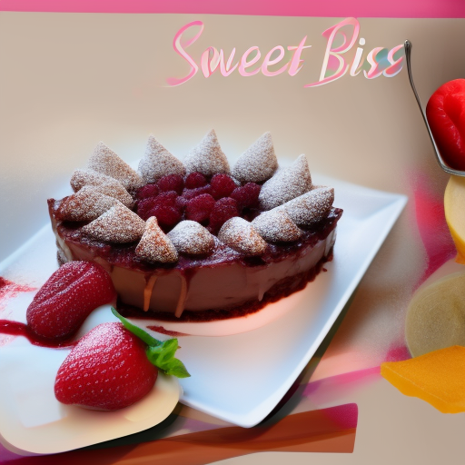 Sweet Bliss: A Decadent Dessert Delight