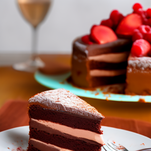 Sweet Indulgence: Decadent Chocolate Mousse Cake