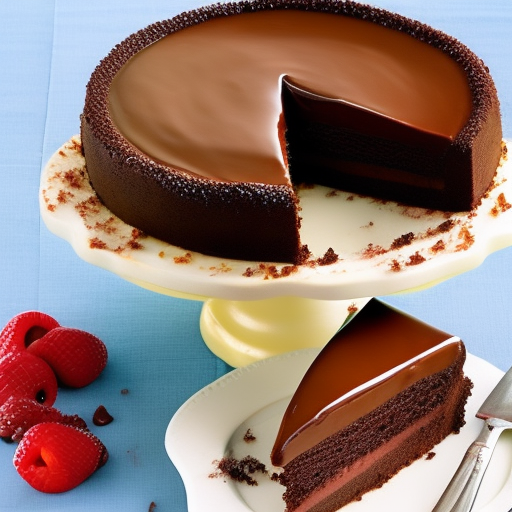 Sweet Indulgence: Decadent Chocolate Truffle Cake