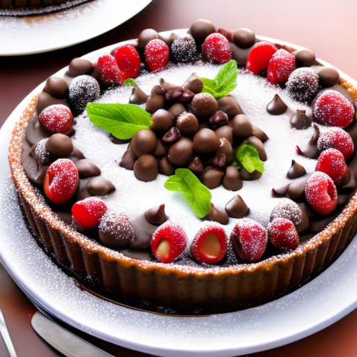 Sweet Indulgence: Decadent Chocolate Truffle Tart