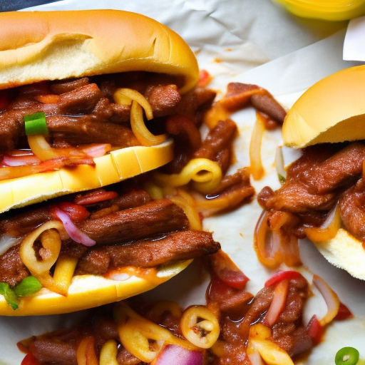 Texas Bbq Smoked Brisket Chili Cheese Dogs With Onions And Pickles