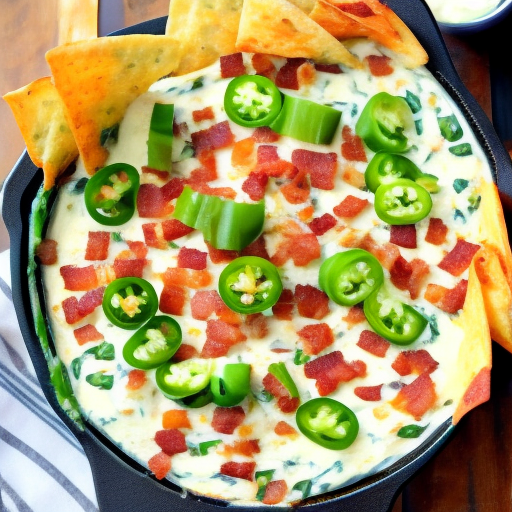 Bacon Wrapped Jalapeno Popper Dip