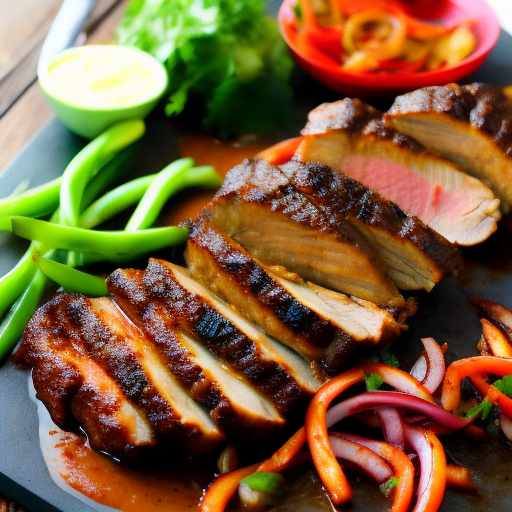 Bbq Jamaican Jerk Pork Tenderloin