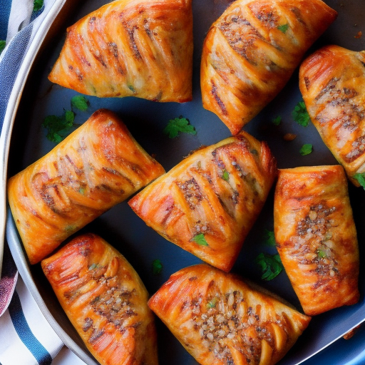 Bbq South African Braai Boerewors Sausage Rolls