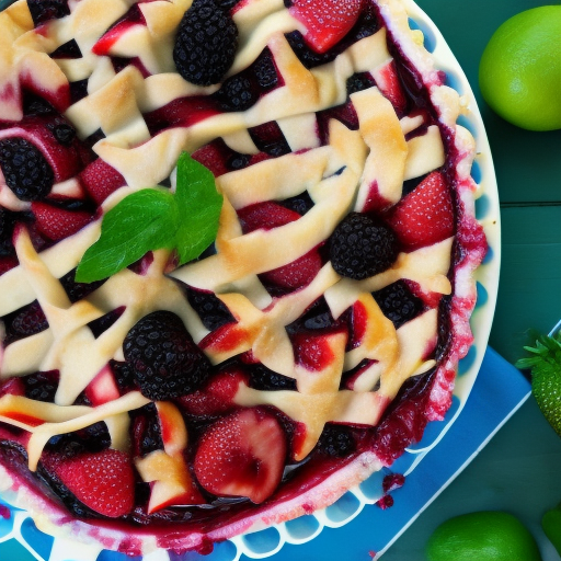 Berrylicious Pie: A Burst of Summer in Every Bite