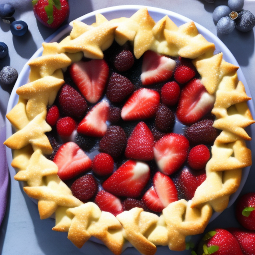 Berrylicious Pie: A Sweet Summer Treat