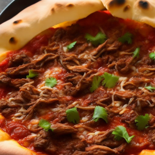 Birria Pizza