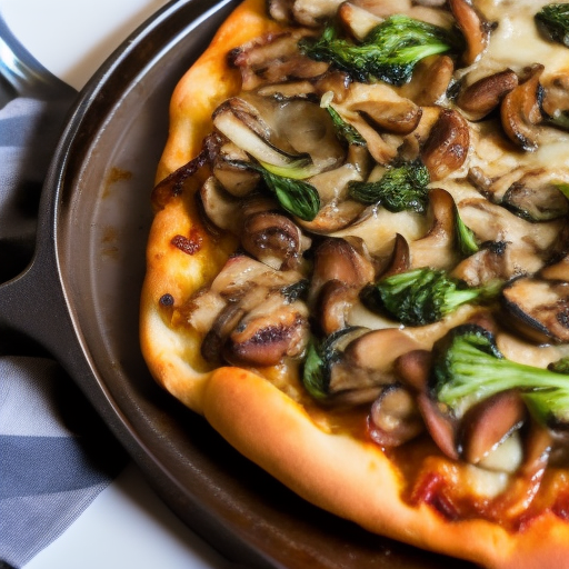 Chicken Marsala Milan Pizza