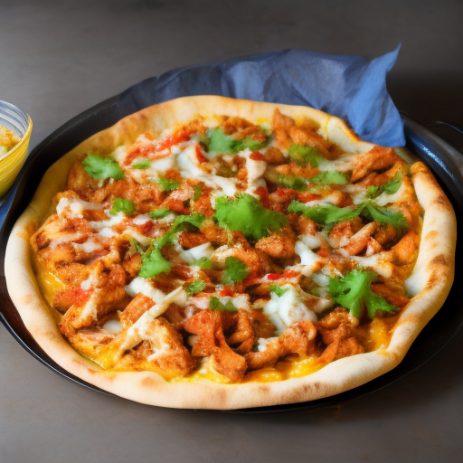 Chicken Shawarma Mumbai Pizza