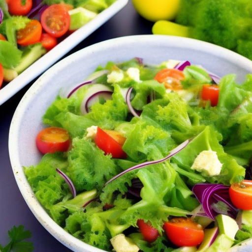 Garden Fresh Delight: A Vibrant Salad Recipe