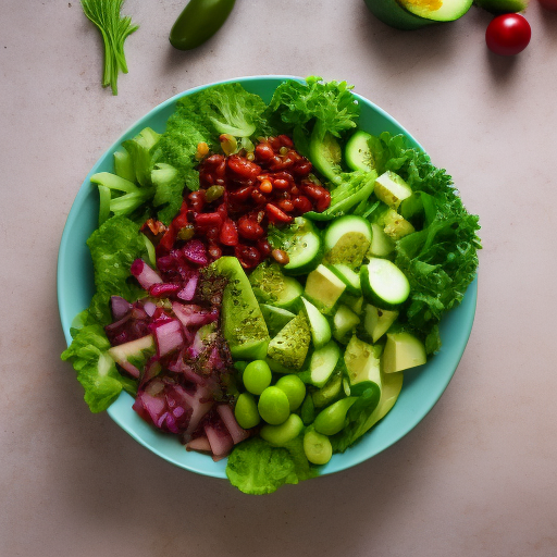 Garden of Greens: A Fresh and Flavorful Salad Recipe