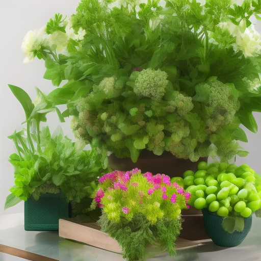 Garden Symphony: A Vibrant Medley of Fresh Greens