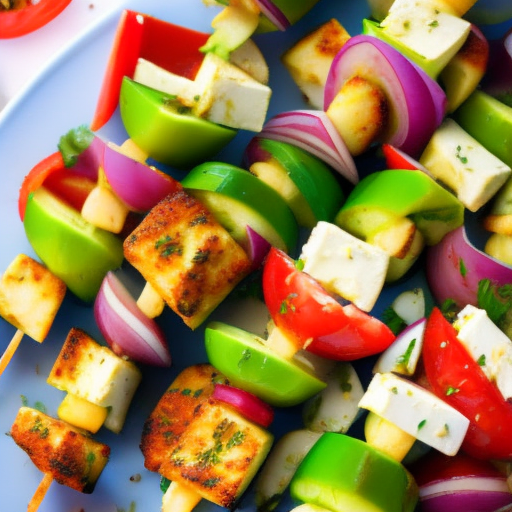 Greek Salad Skewers