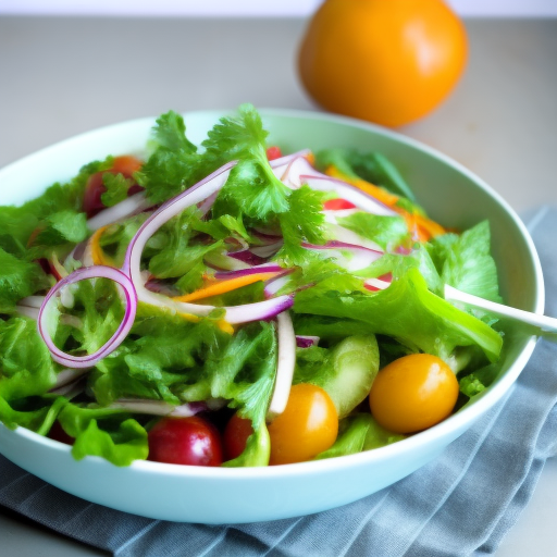 Greens Galore: A Vibrant and Nutritious Salad Recipe