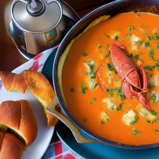 Lobster Bisque Boston Pizza