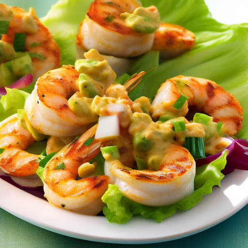 Louisiana Grilled Shrimp Poвђ™ Boys With Remoulade Sauce And Lettuce