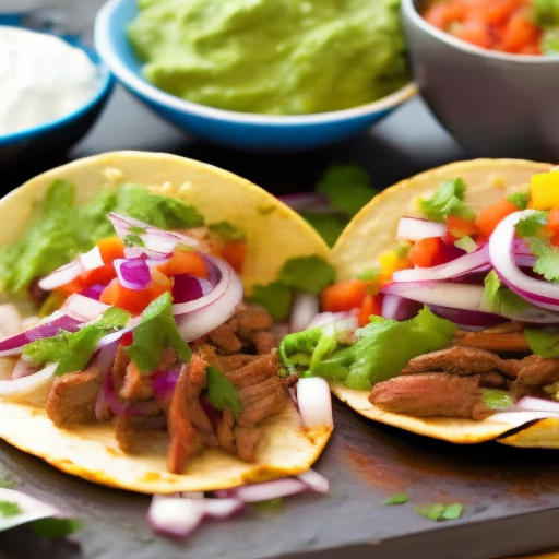 Mexican Grilled Carne Asada Tacos