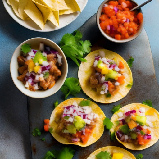 Mini Pulled Pork Tacos with Pineapple Salsa