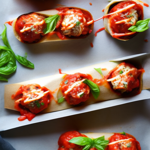 Miniature Meatball Subs