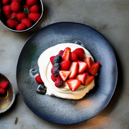 Morning Delight: Fluffy Pancakes with Fresh Berries and Whipped Cream