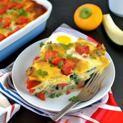 Morning Delight: Savory Sausage and Egg Breakfast Bake