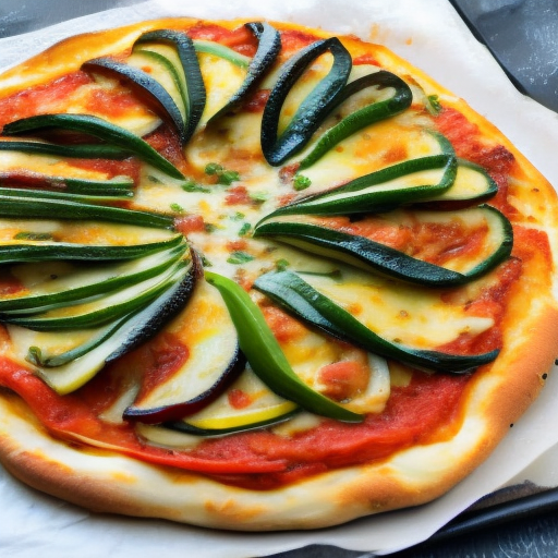 Ratatouille & Parmesan Provence Pizza