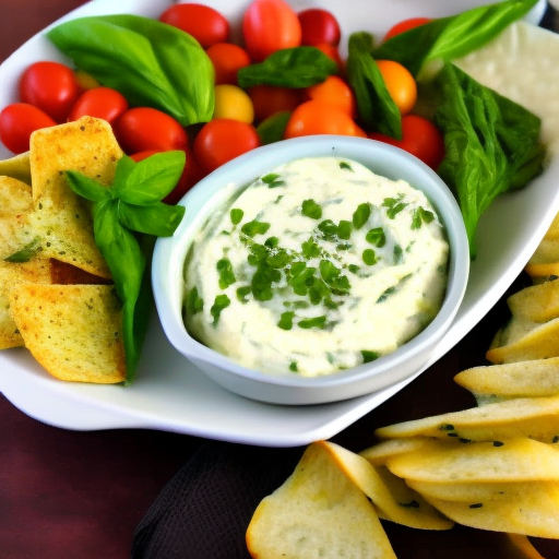 Roasted Garlic and Herb Ricotta Dip