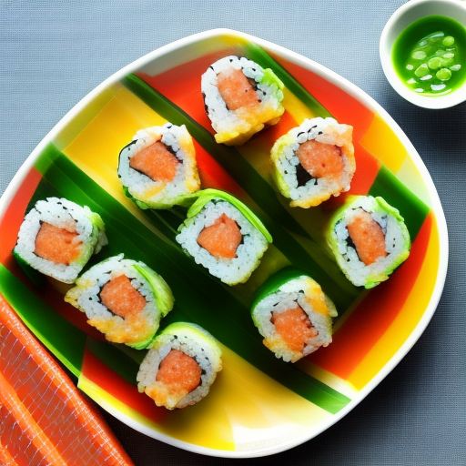 Rolling in Flavor: Spicy Tuna Sushi Roll