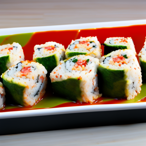 Rolling in Flavor: Spicy Tuna Sushi Roll