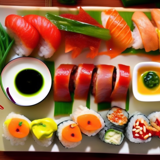 Rolling Waves: A Delectable Sushi Delight