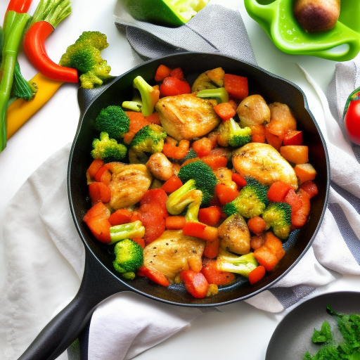 Savory Chicken and Vegetable Skillet