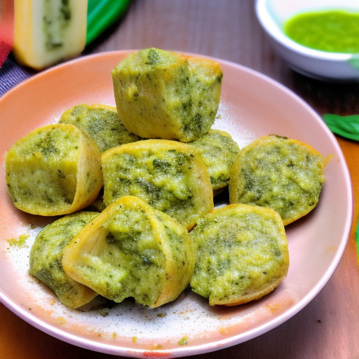 Savory Parmesan Pesto Bites