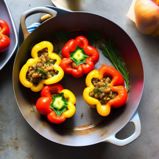 Savory Stuffed Bell Peppers