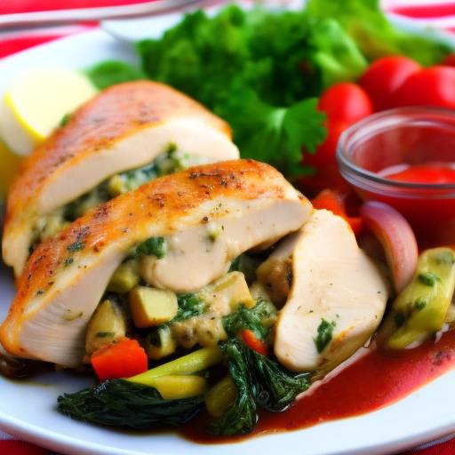 Savory Stuffed Chicken Breasts