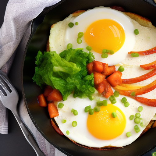 Sunny Side Up Delight: A Breakfast Recipe