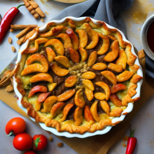 Sweet and Spicy Autumn Harvest Pie