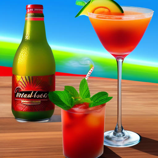 Tropical Sunset Delight