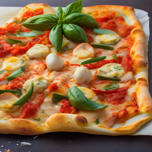 Venetian Seafood Pizza