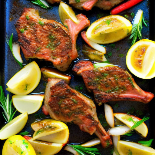 Bbq Greek Lemon Herb Lamb Chops